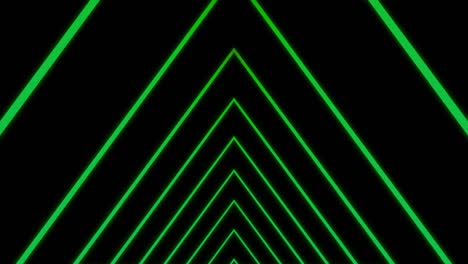 abstract neon green triangle pattern