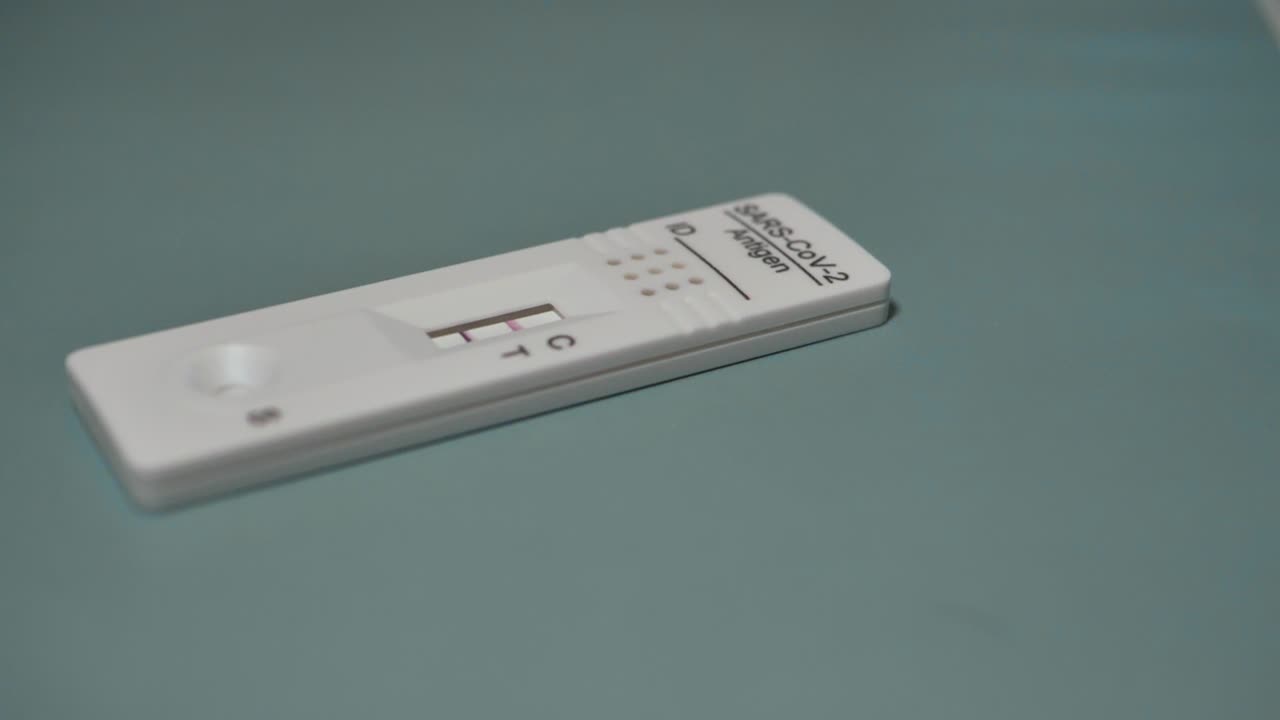 Covid rapid antigen test positive result