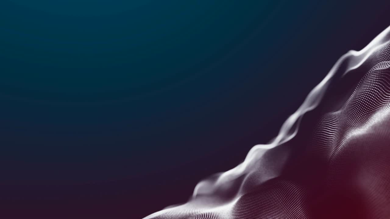 Popular abstract motion background Digital waving surface. Seamless loop. 3d animated 4K