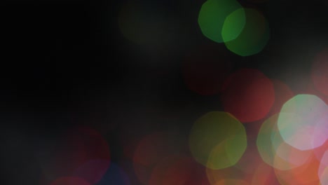 luces bokeh abstractas
