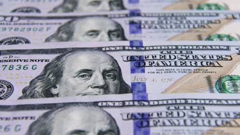 usd dollar banknotes, paper money, exchange rate currency. cash banknotes. the concept of finance and investment. hundred us dollars. business economics