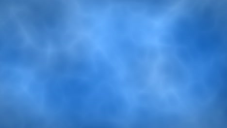 Animation-Bewegter-Weißer,-ätzender-Rauchstrahlen-über-Einem-Blauen-Hintergrund