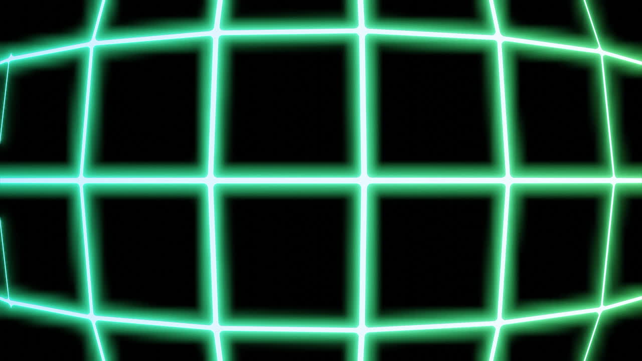 fondo de la esfera de cuadrícula de neón