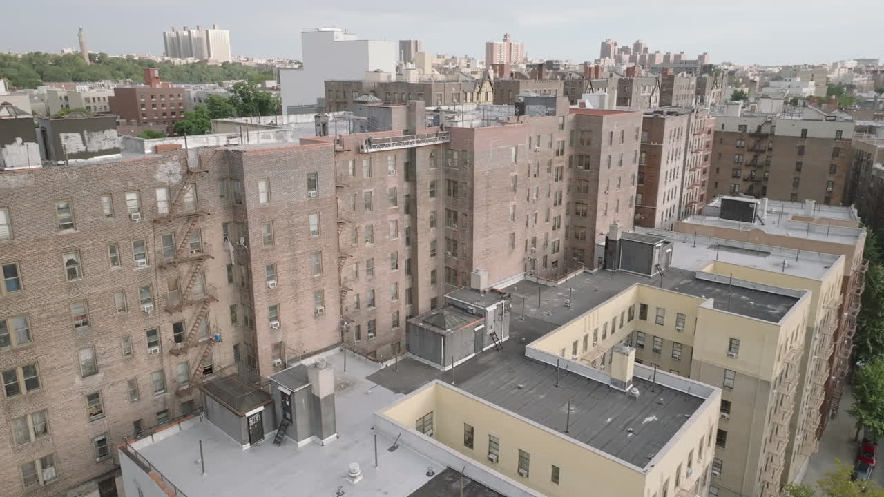 Yankee stadium on an overcast summer morning. Shot in New York City.
