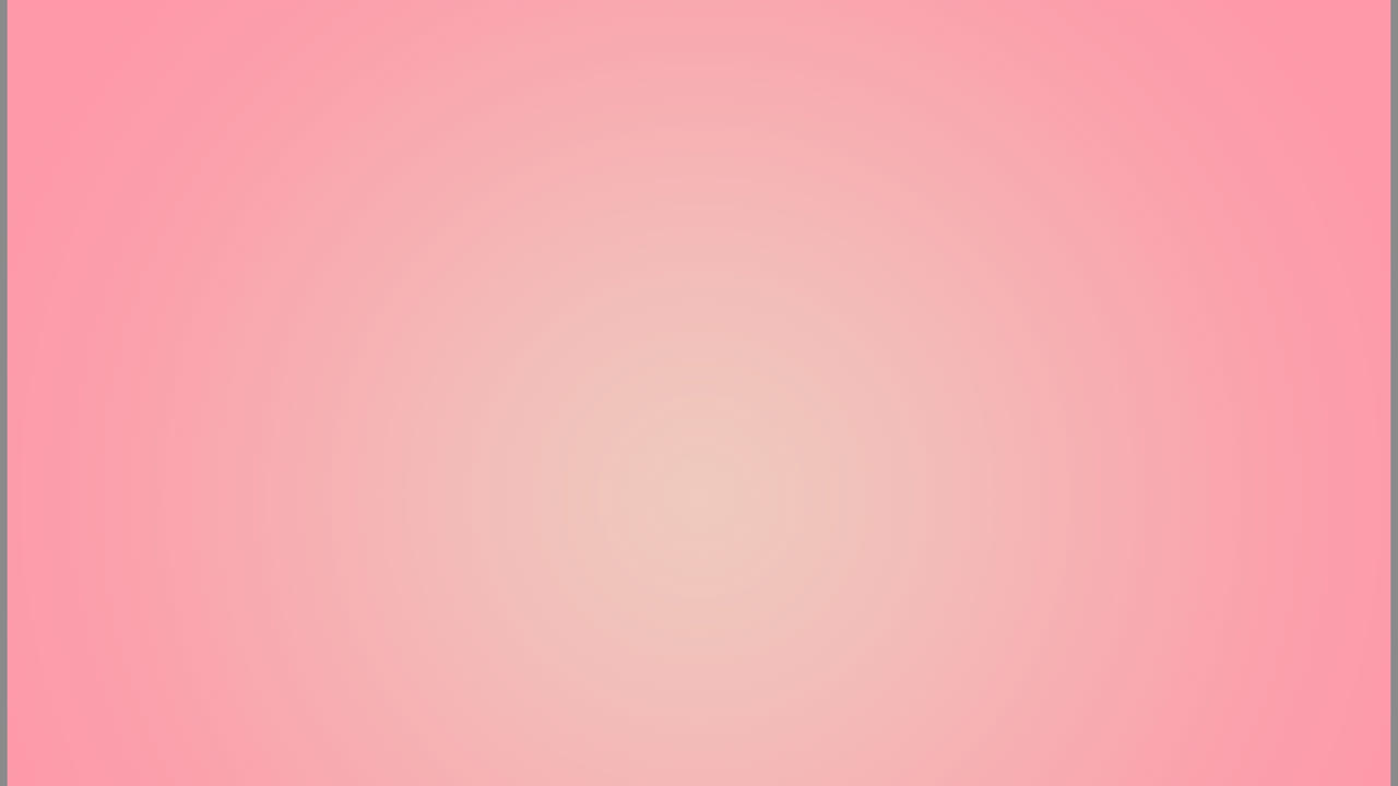 animación de manchas rojas sobre un fondo rosado.