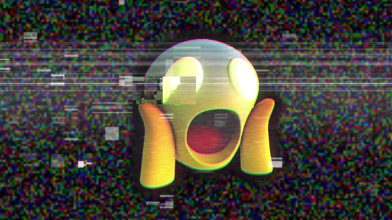 이모티콘이 충격을 받았습니다.