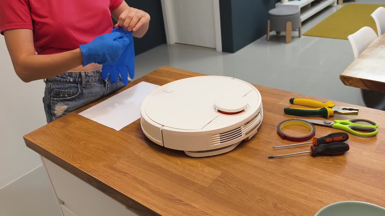 Robot Vacuum Cleaner Maintenance and Repair