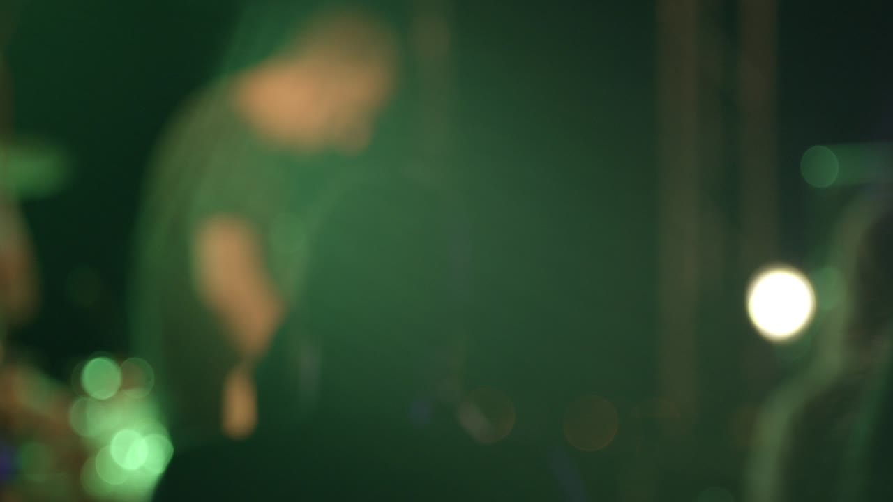 concierto de rock fuera de foco - concepto borroso de imágenes de bokeh