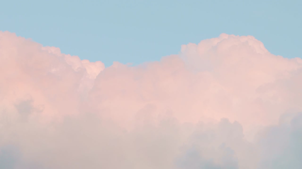 분홍색 요정 하늘 구름 환상 꿈 마젠타 배경