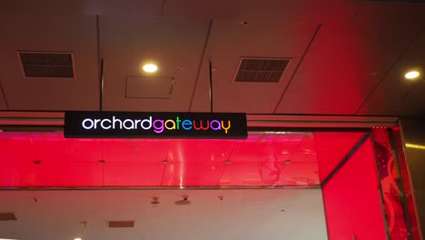 orchard gateway sign