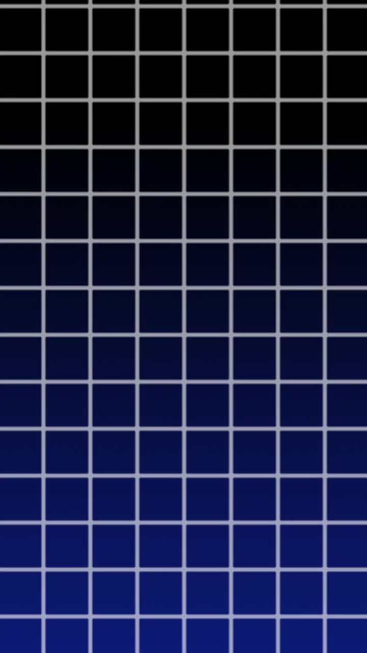 Vertical Grid Pattern with Blue and Black Gradient Background