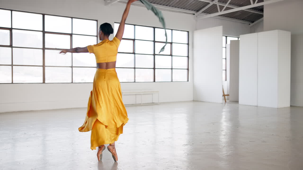 Dress, dancing and a woman for performance