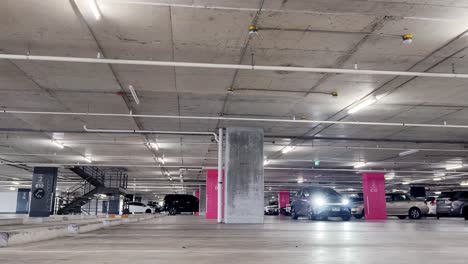 underground parking garage