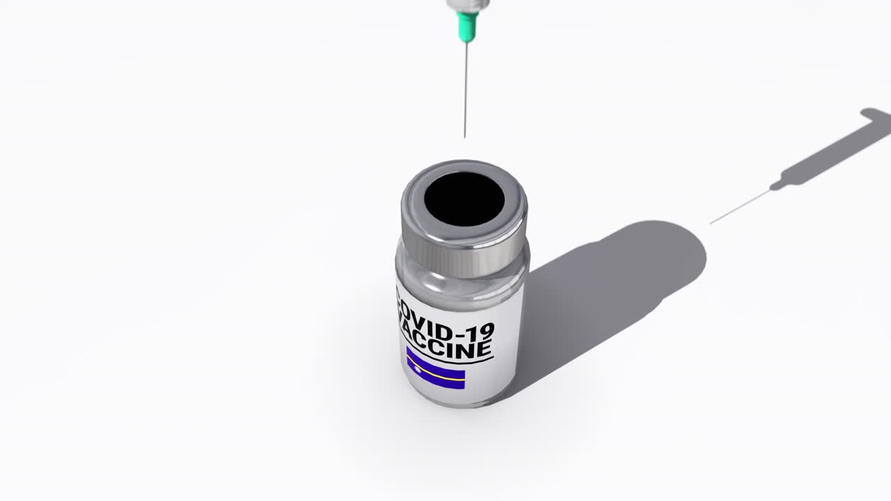 inyección de la vacuna contra la covid-19 en nauru