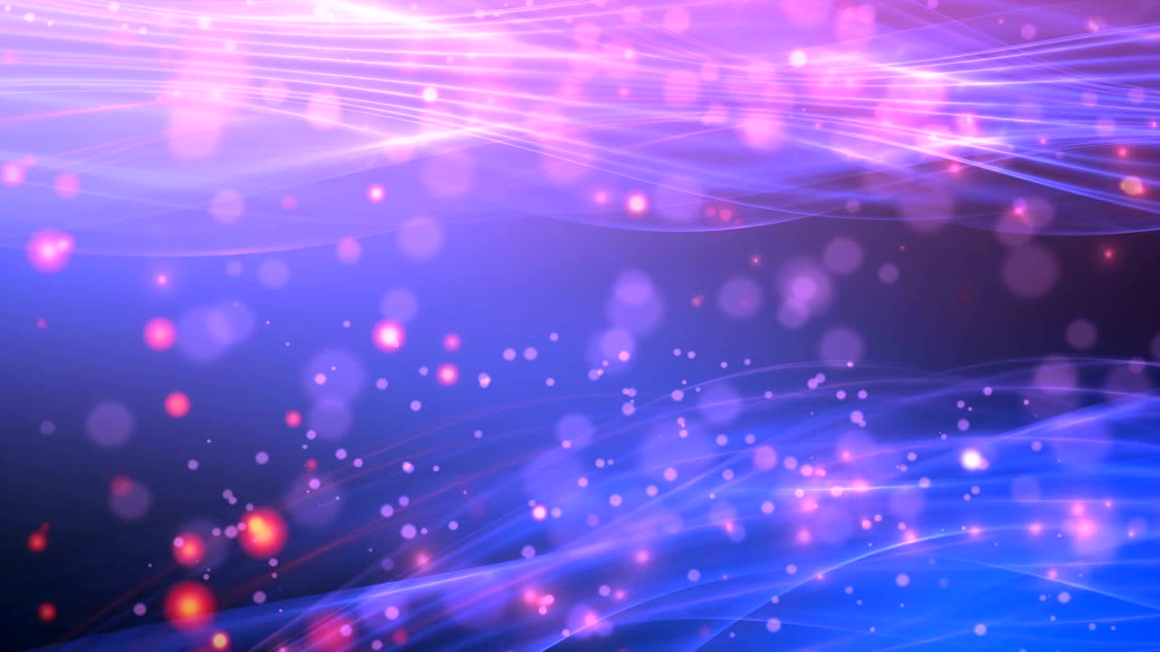 animación de fondo de partículas abstractas de 4k