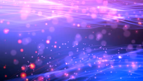 4k abstrakte partikel hintergrund-animation