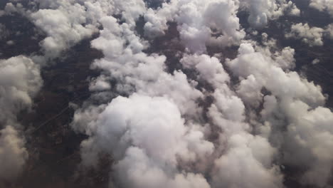 flight passenger view from airplane window