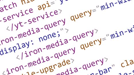 frammenti di codice html/css