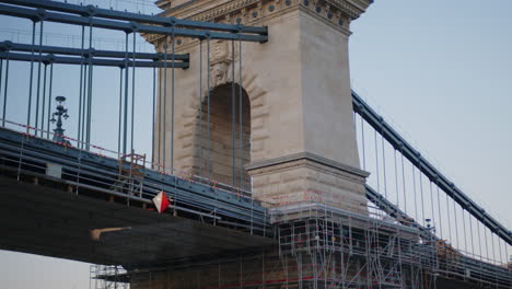 széchenyi chain bridge bring reformed in budapest, hungary