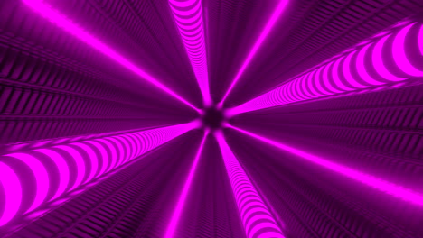 abstract pink neon tunnel