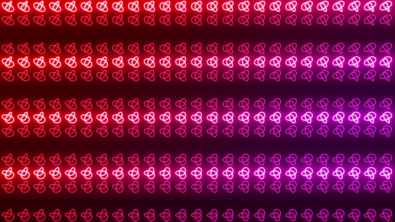 fondo con patrón geométrico de neón