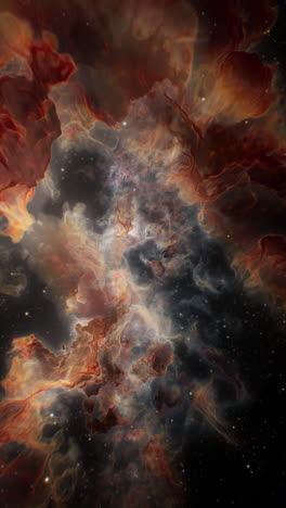 stunning nebula in deep space