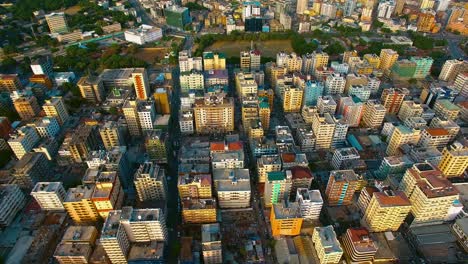 Aerial-View-Of-Dar-Es-Salaam,-Tanzania