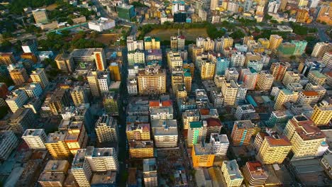 vista aérea de dar es salaam, tanzania