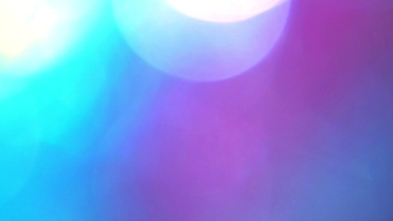 Abstract Light Leaks and Bokeh Overlay Effect