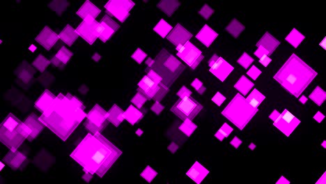 fondo de animación con cuadrados. representación digital en 3d