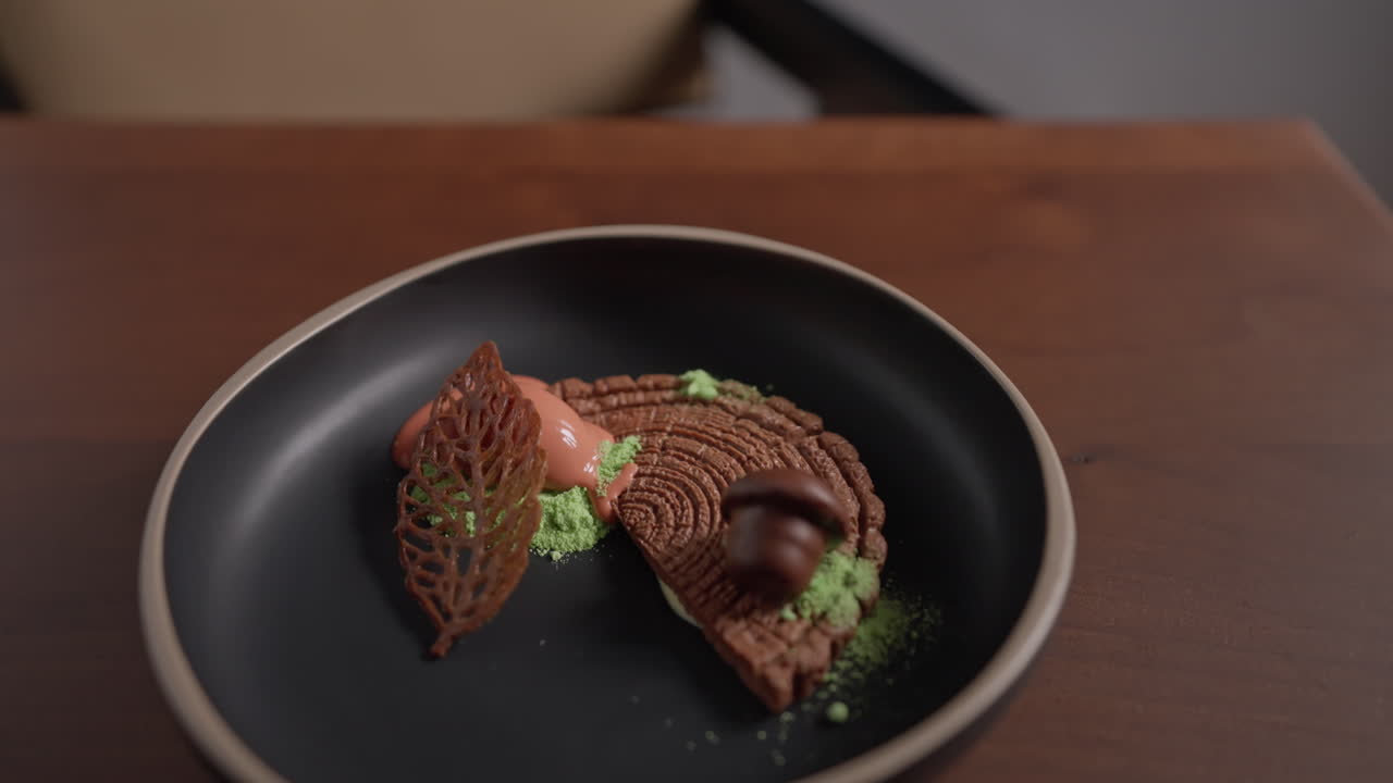 Artistic Dessert Plating
