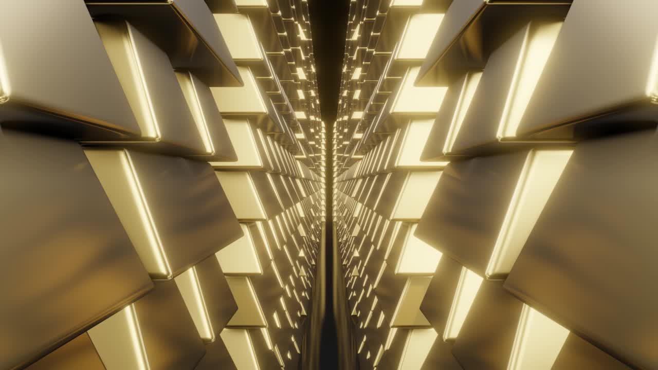 almacenamiento de metales valiosos. barras de oro.