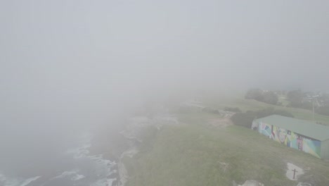 Thick-Low-lying-Fog-Covering-Coastal-Cliffs-Of-Bondi