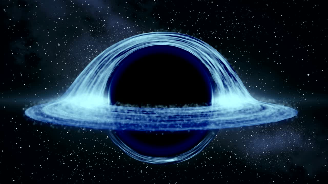 블랙홀 표현 4k 루프
