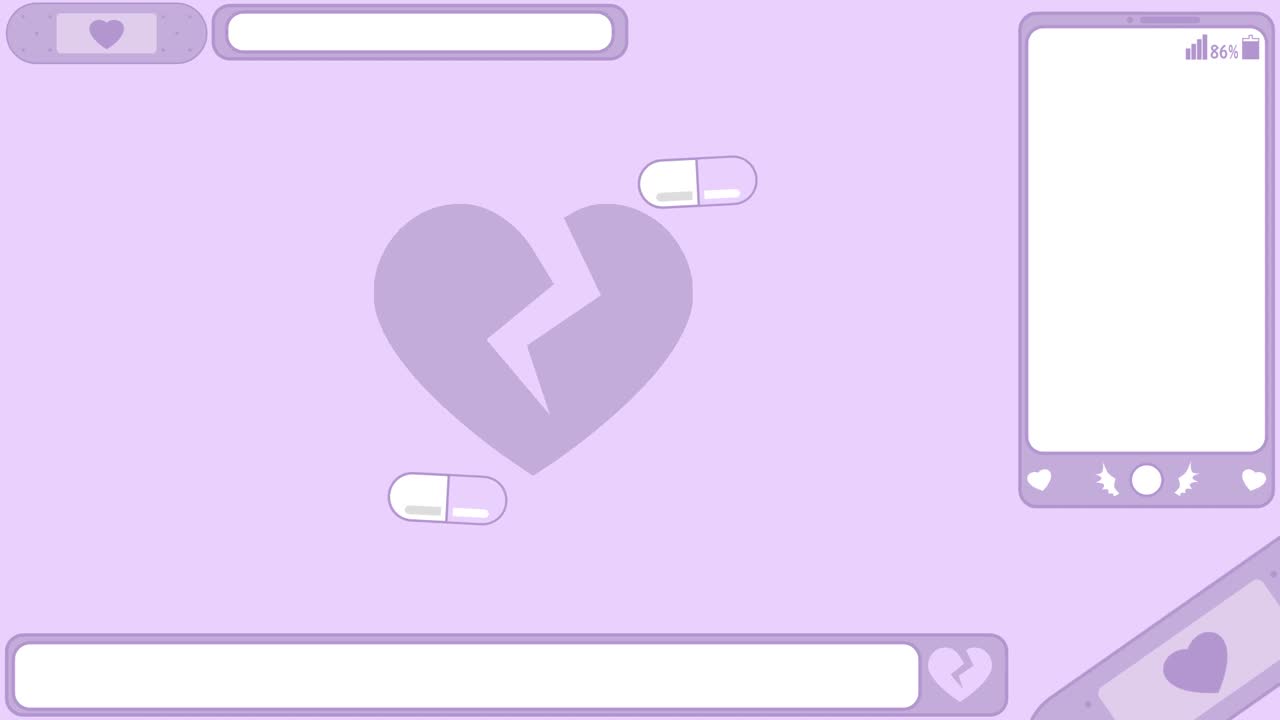 Kawaii phone Looping streaming background. 1080p (4).mp4