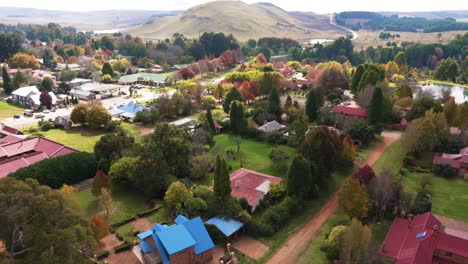 hermoso pequeño pueblo en sudáfrica