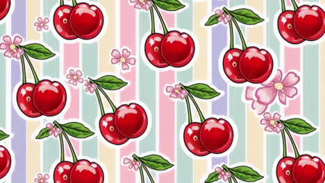 cute cherry pattern