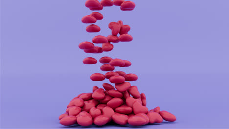 Animiertes-Rotes-Herz-Valentinstag-Liebeskonzept-3D-Rendering-Motion-Grafik.