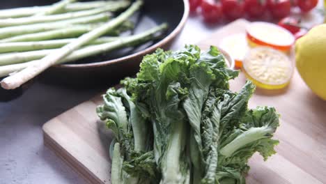 fresh vegetables for a salad and other culinary creations