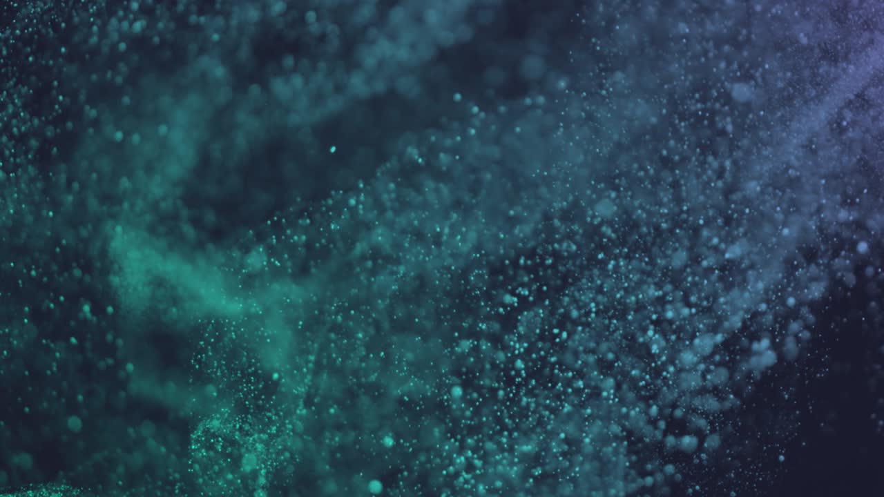 las partículas de polvo voladoras en bucle infinito - video de stock de 4k