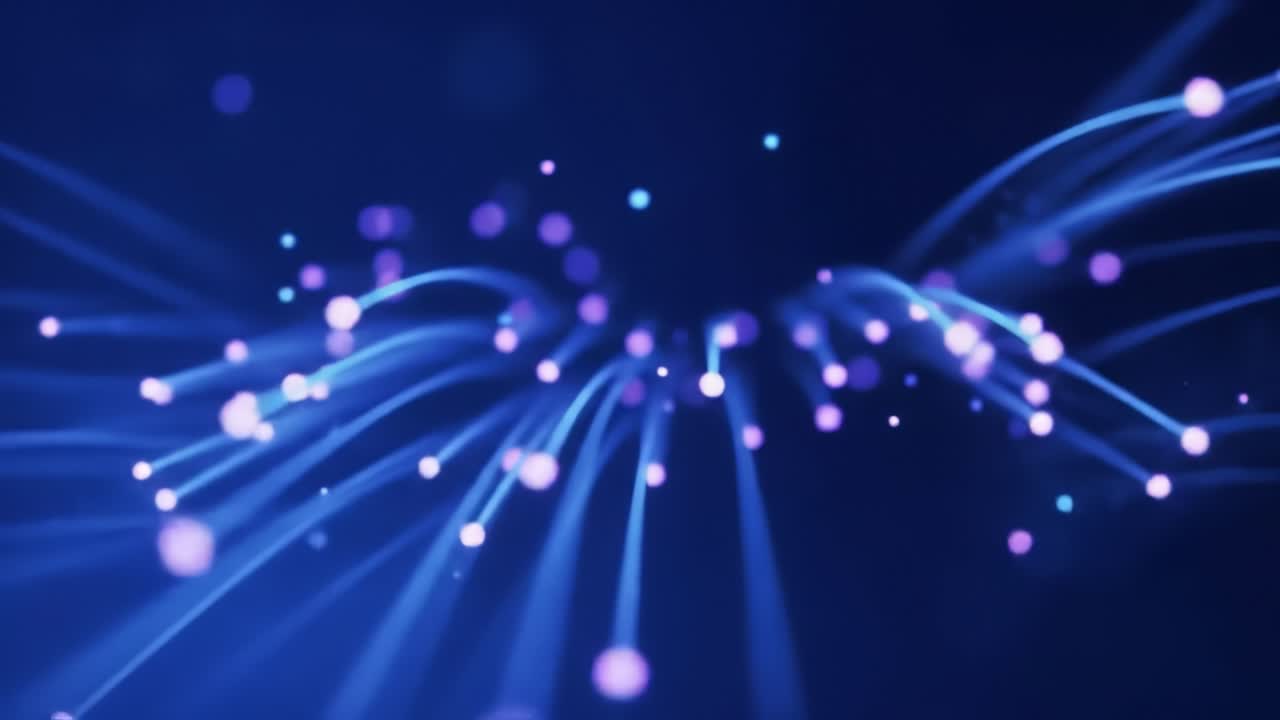 A vibrant array of glowing lights dances through a dark space, showcasing intricate patterns and lively colors. This mesmerizing spectacle captivates viewers with its rhythmic flow.