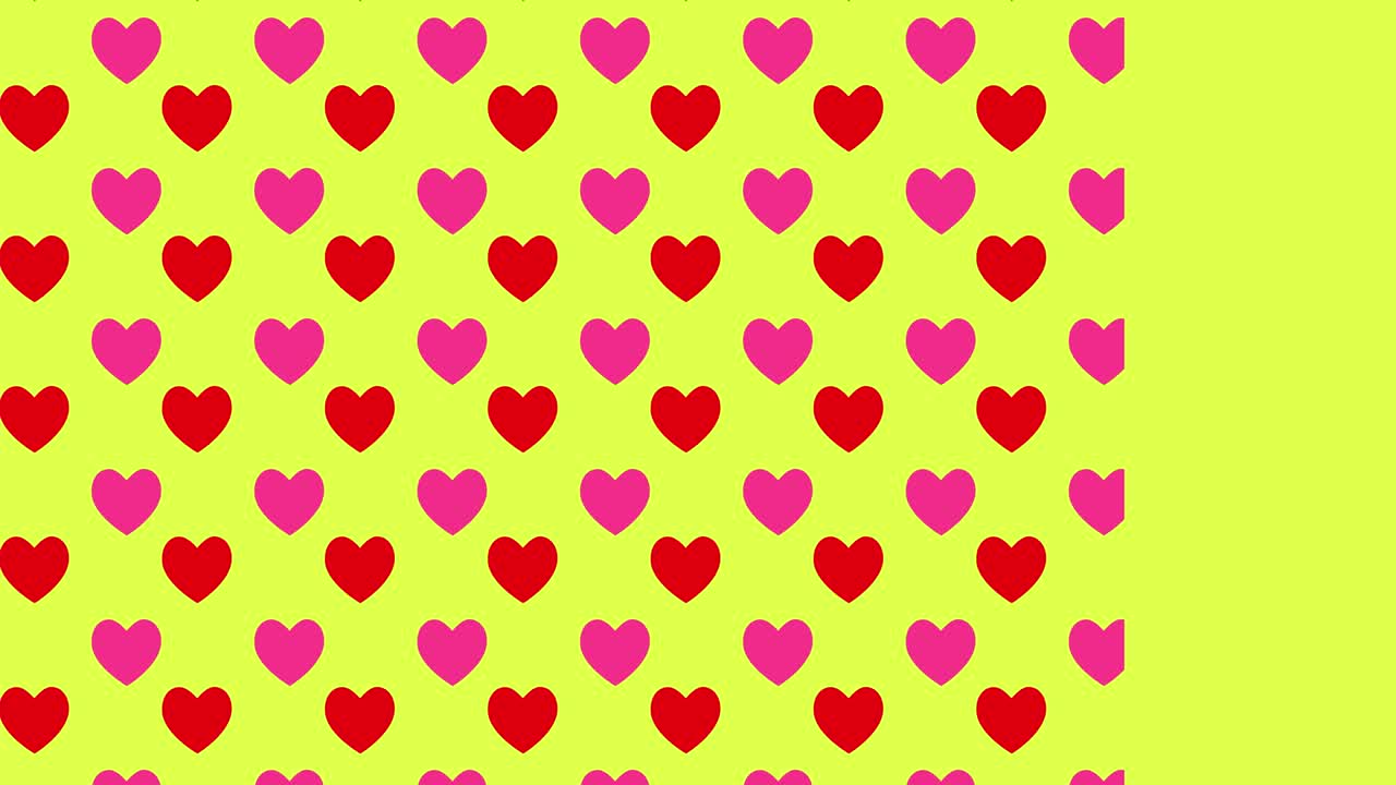 Heart mark background animation motion graphics