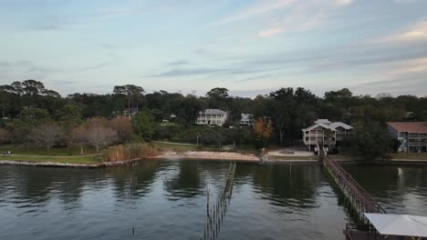 aerial view of fairhope alabama