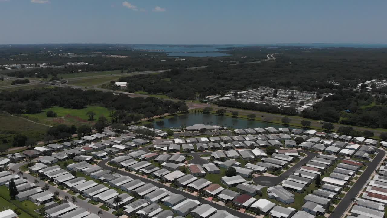 드론에서 볼 수 있는 멕시코 만