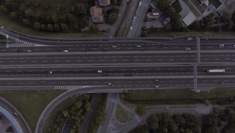 carretera de alto tráfico en italia
