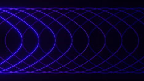 patrón circular azul brillante elemento de diseño futurista