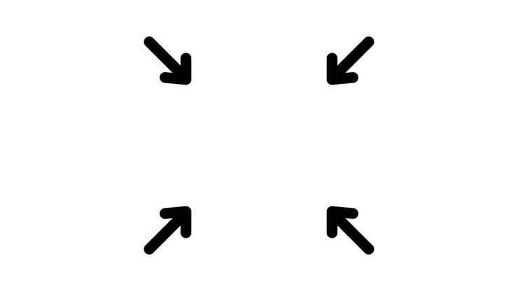 Arrows pointing to the center