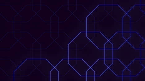 Geometric-blue-line-pattern-on-dark-grid-background