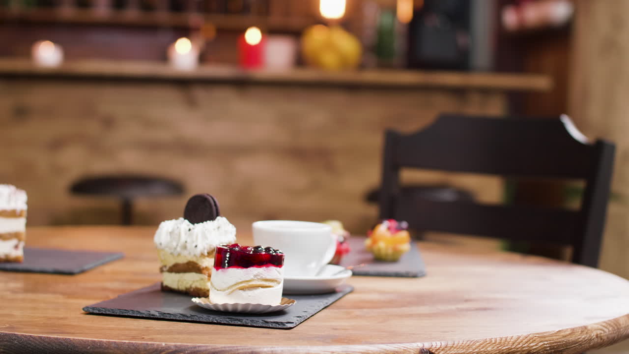 Delicious Desserts and Coffee