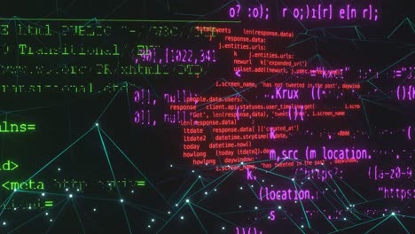 Codedatenvisualisierung-Schwarzer-Hintergrund